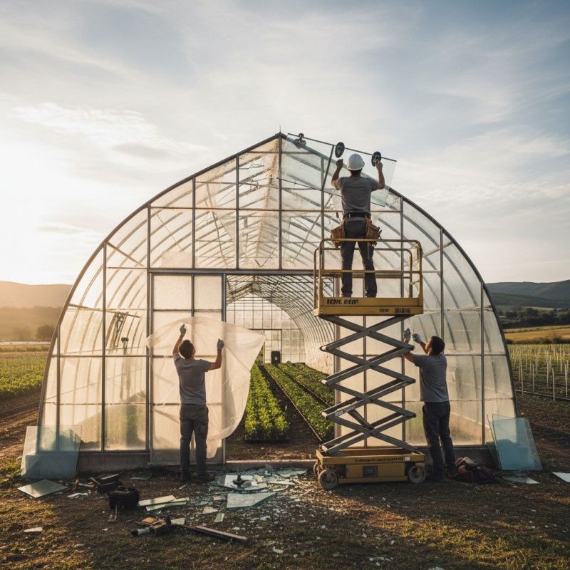 Greenhouse Construction detail