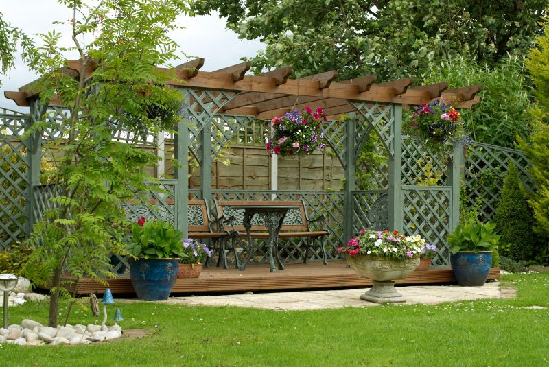 Garden Arbor Installation in Wilmington, NC