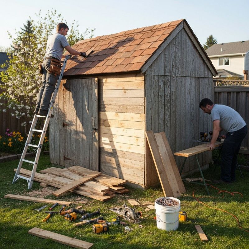 Shed Repair in Kansas City, KS
